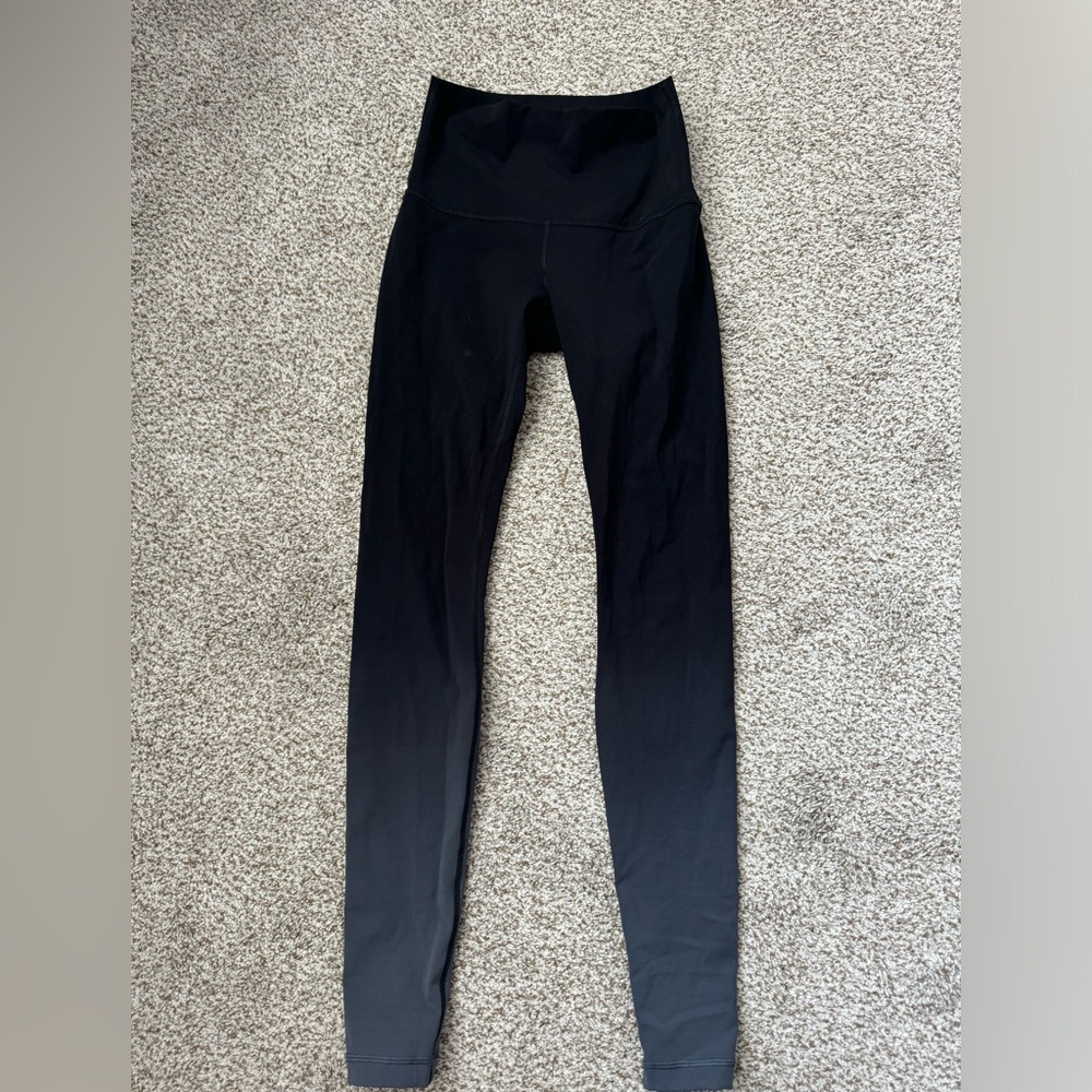 Black - grey lululemon Leggings